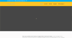 Desktop Screenshot of corsicadivingcenter.com